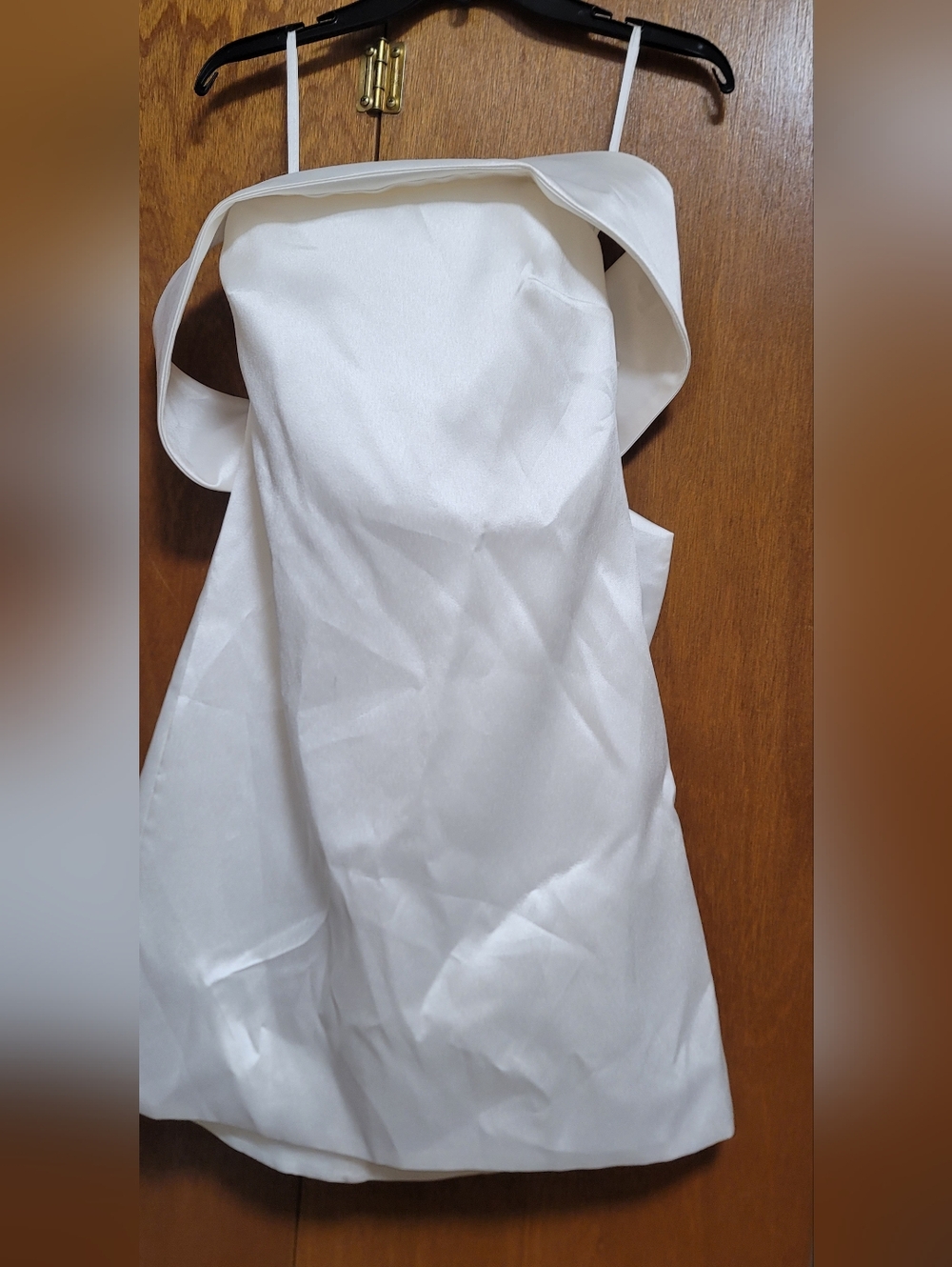 AMSALE White  Strapless Cocktail Dress Size 2